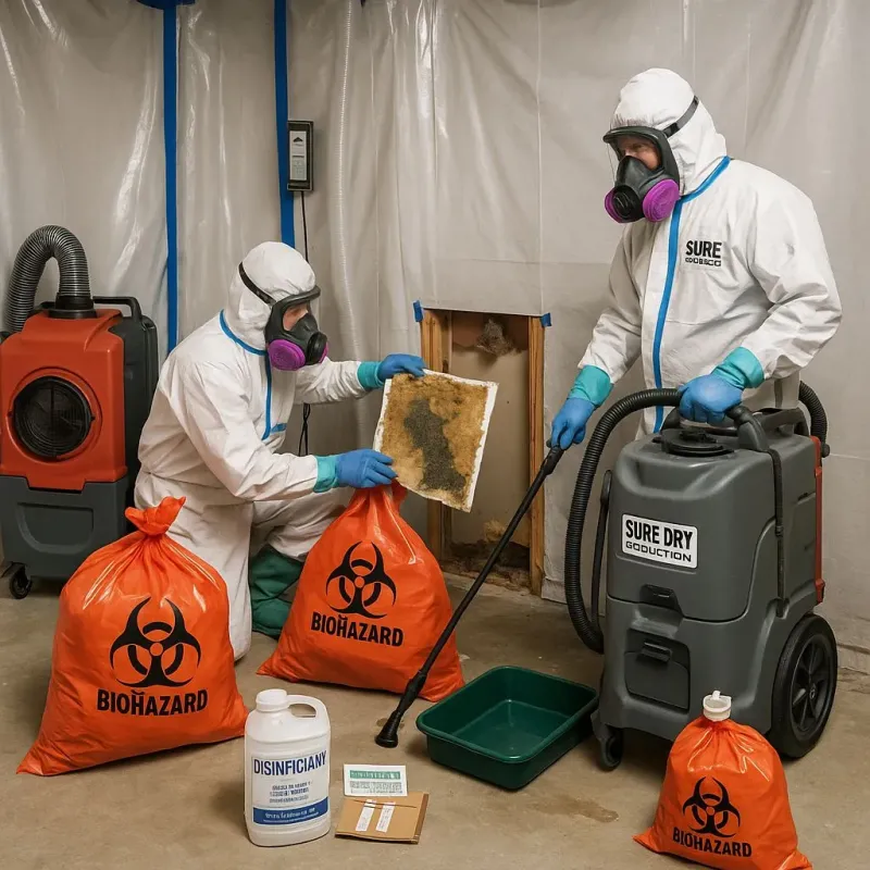 Contaminated Water Handling Protocols process in Wilton, CA